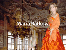 Tablet Screenshot of mariaratkova.net